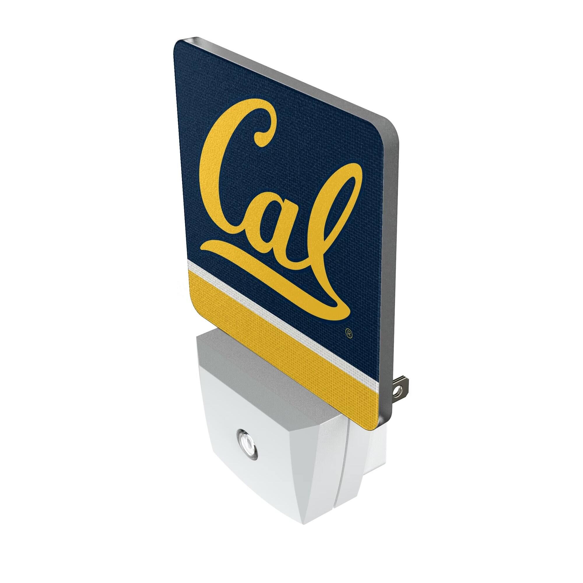 Alt View 1. Keyscaper - Cal Bears Stripe Design Nightlight 2-Pack - Multicolor.