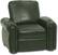 Angle Standard. Berkline - Leather Home Theater Recliner with Straight Left Arm & Curved Right Arm.