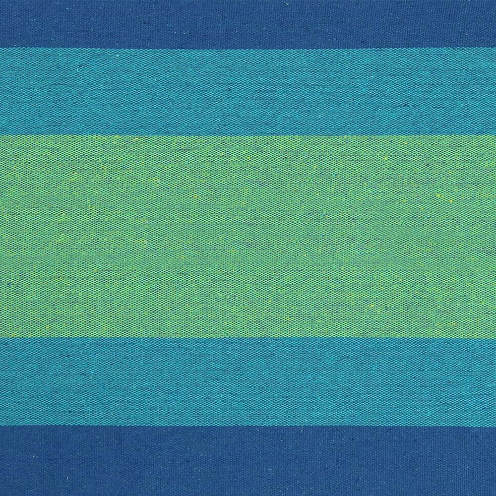 Alt View 3. Sunnydaze - 2-Person Woven Cotton Brazilian Hammock - Oasis.