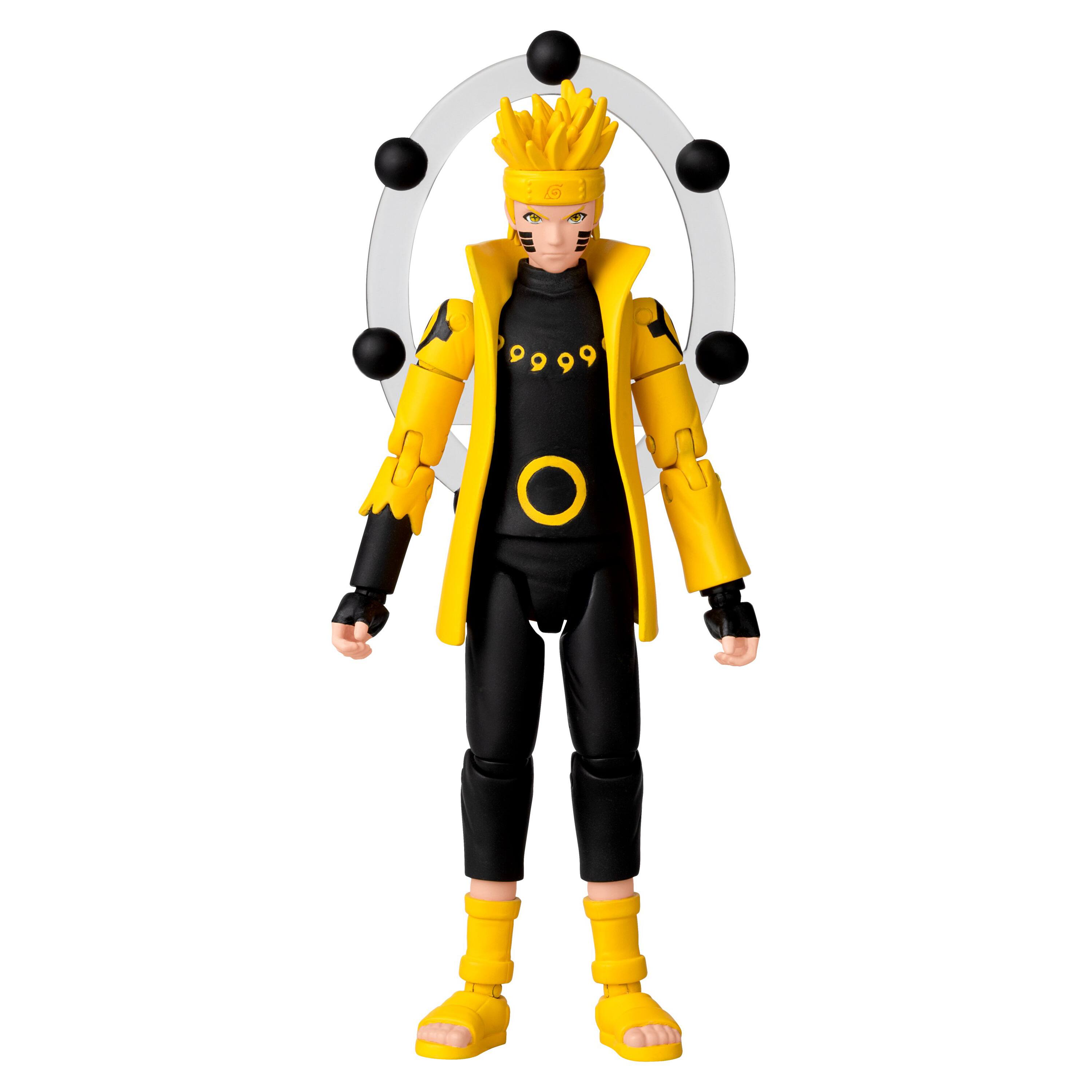 Alt View 13. Bandai - Anime Heroes Naruto 6.5" Action Figure - Uzumaki Naruto Sage of Six Paths Mode.
