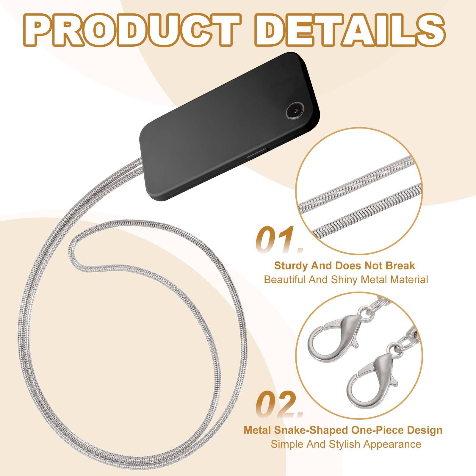 PRODUCT DETAILS

01. Sturdy And Does Not Break  
Beautiful And Shiny Metal Material

02. Metal Snake-Shaped One-Piece Design  
Simple And Stylish Appearance