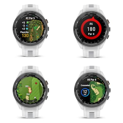 Bundle Garmin Approach S70 42mm GPS Golf Smartwatch AMOLED White Bundle Garmin Approach S70 42mm GPS Golf Smartwatch AMOLED White