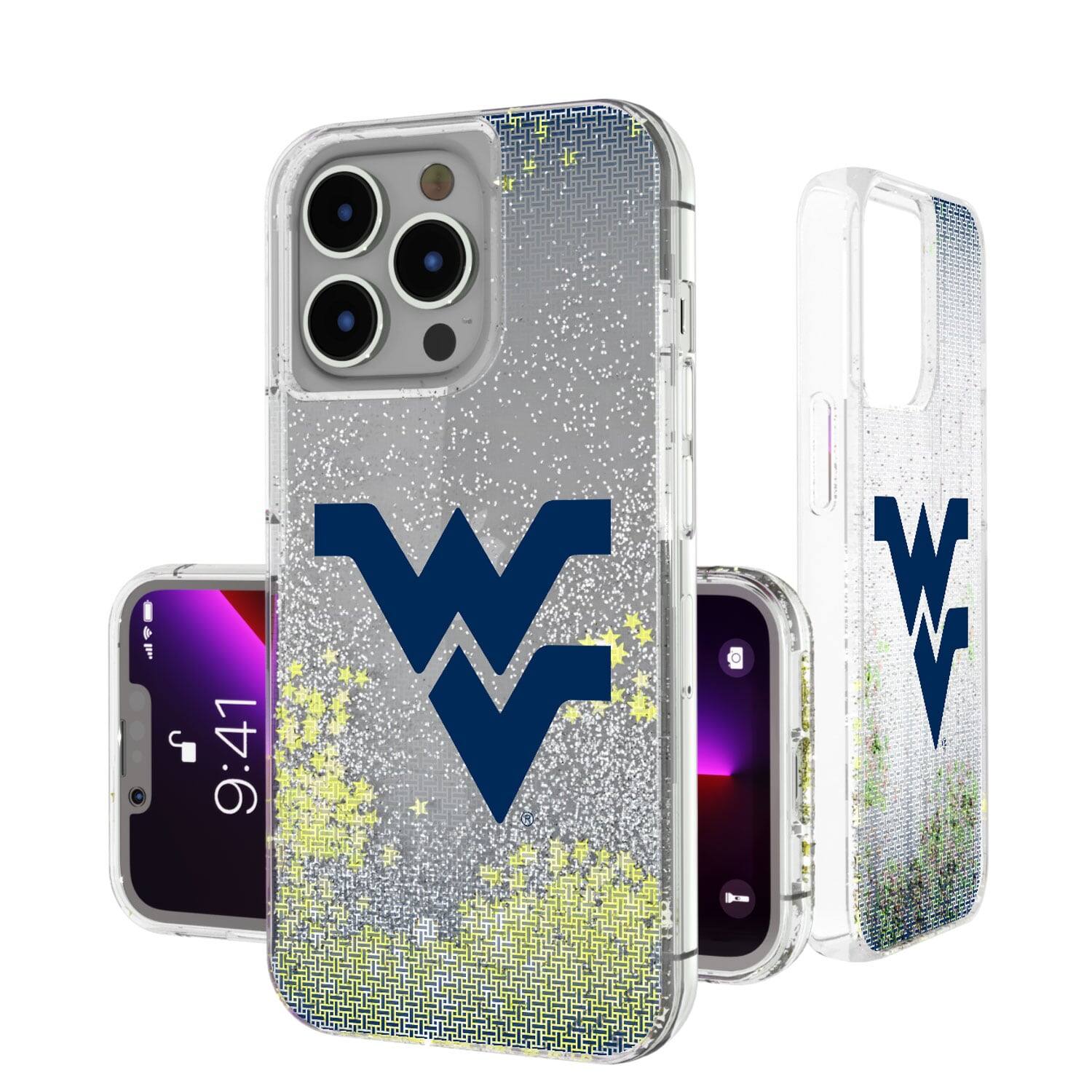 Keyscaper - NCAA - West Virginia Mountaineers Linen Logo iPhone Glitter Case - 13 Pro - Multicolor price history on PriceWatchPro
