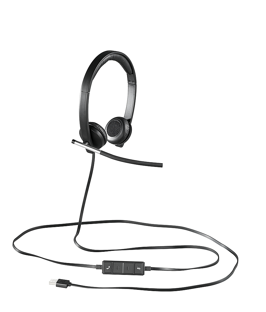 Logitech H650e Headset Stereo Black 981-000518 - Buy