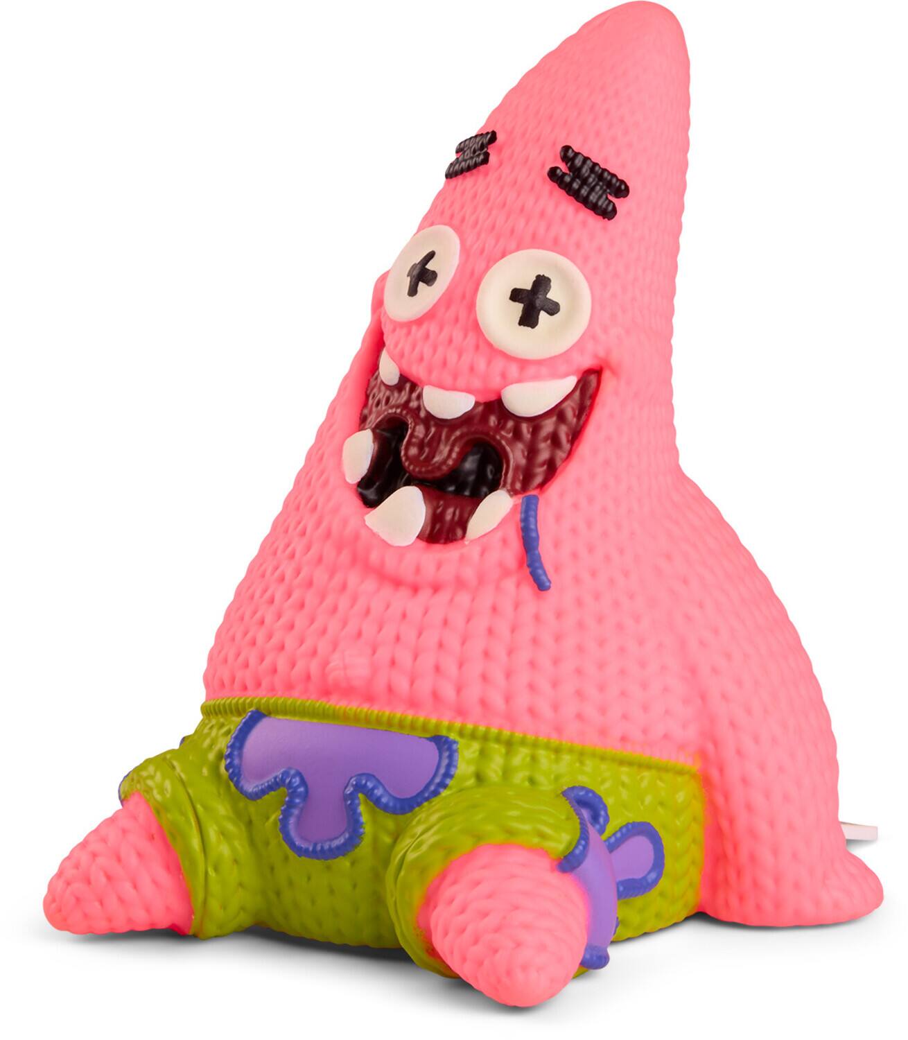 Alt View 1. Handmade by Robots - SpongeBob SquarePants - Patrick Star Glow in the Dark Limited Edition Vinyl Figure – Handmade by - COLLECTIBLES - Multicolor.