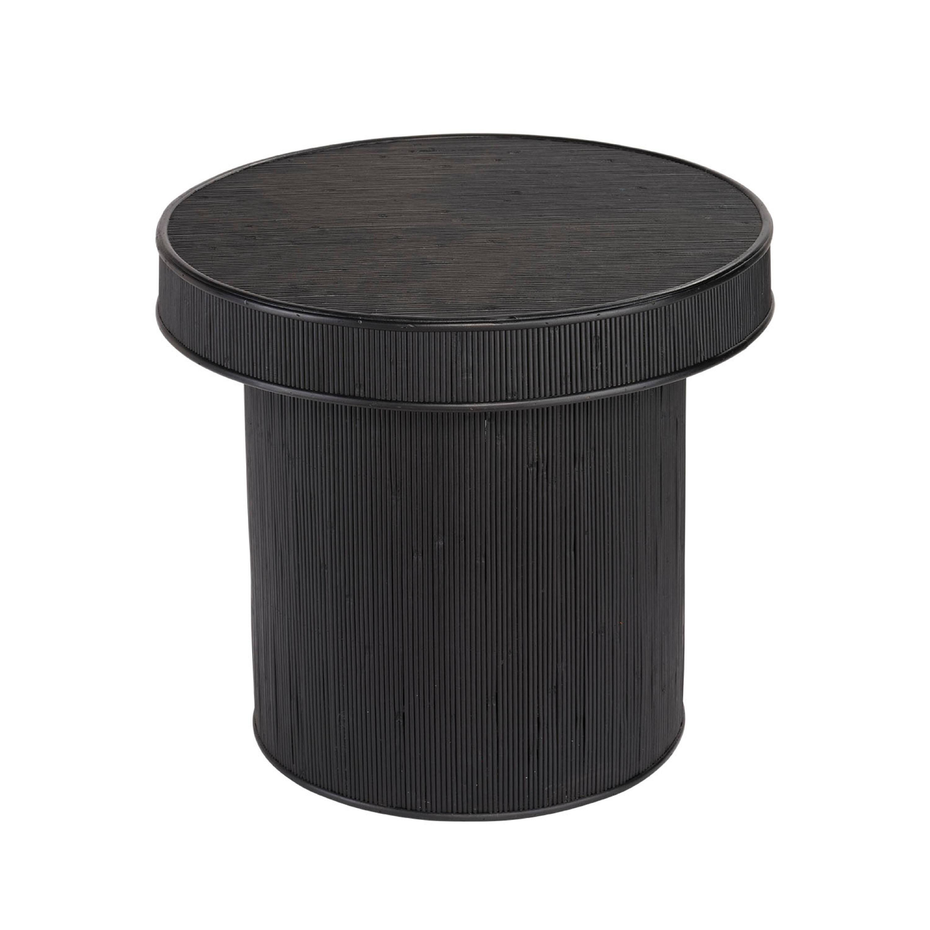 Manhattan Lane Tyl Side End Table, 22 Inch, Round Top, Cylindrical ...