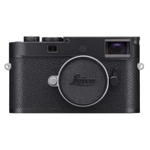 Leica - M11-P Camera with 60MP BSI CMOS Sensor with Triple Resolution Technology and 256GB Internal Memory - Black