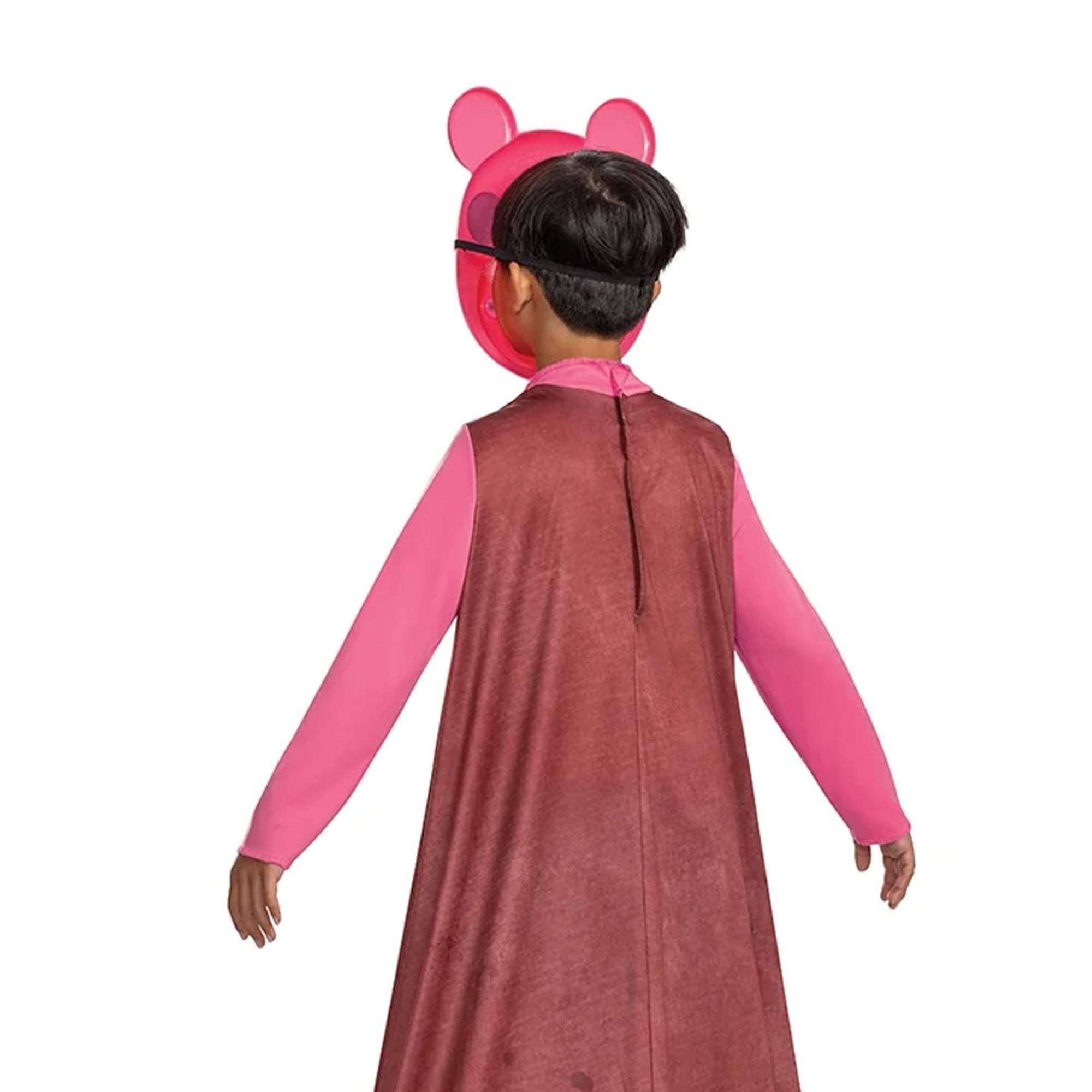 Alt View 3. Disguise - Piggy Piggy Child Costume Mask | Unisize 8+ - Pink.