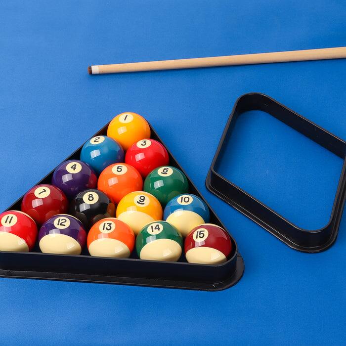 Alt View 2. GSE Games & Sports Expert - Black Plastic 8-Ball Triangle and 9-Ball Diamond Ball Racks for 2-1/4" Pool Balls, Pool Ball Rack - Black.
