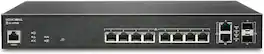 SonicWall - Switch SWS12-10FPOE 10-Port Gigabit PoE+ Managed Switch - Black