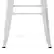 Alt View 15. Simpli Home - Rayne 30 inch Metal Bar Stool (Set of 2) - Distressed White.