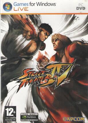 Games for Windows LIVE PC DVD
Street Fighter IV
12+ www.pegi.info
THE WAY NVIDIA IT'S MEANT TO BE PLAYED
CAPCOM - T (Teen 13+)