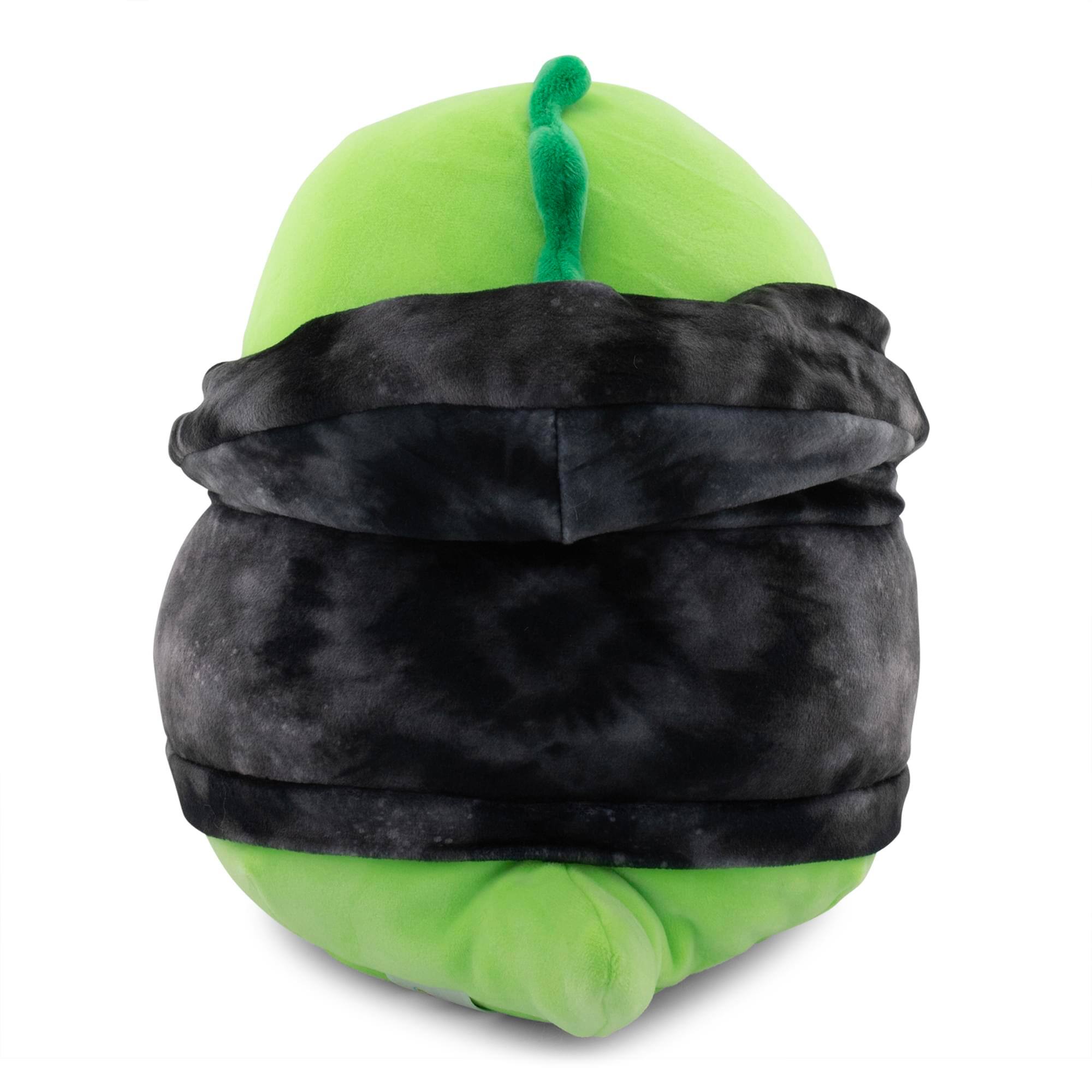 Alt View 3. Kellytoy - Squishmallows Hoodie Squad 8 Inch Plush | Danny The Dinosaur - Green.