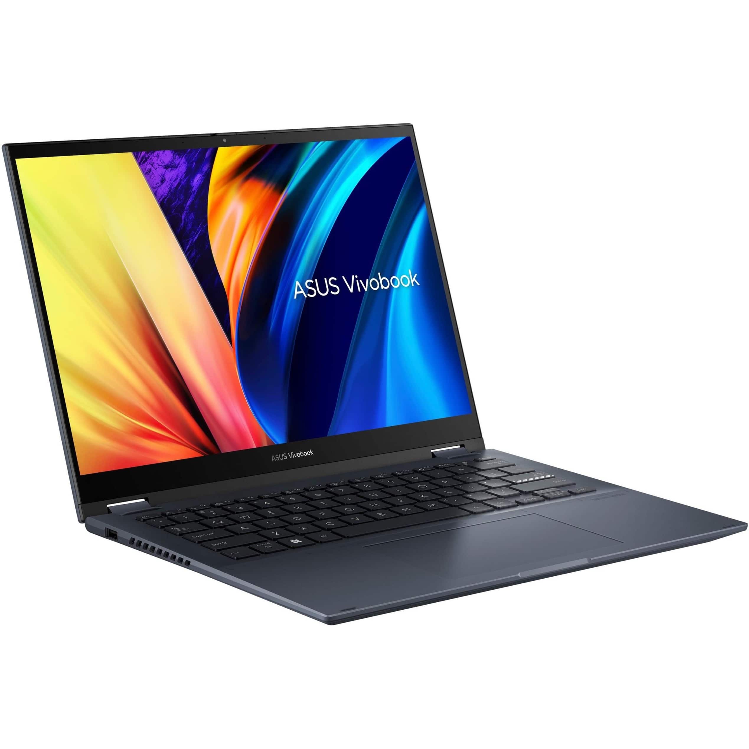 Alt View 22. ASUS - Vivobook S 14 Flip TN3402 14" Laptop - AMD Ryzen 7 - 16GB Memory - 1 TB SSD - Quiet Blue.