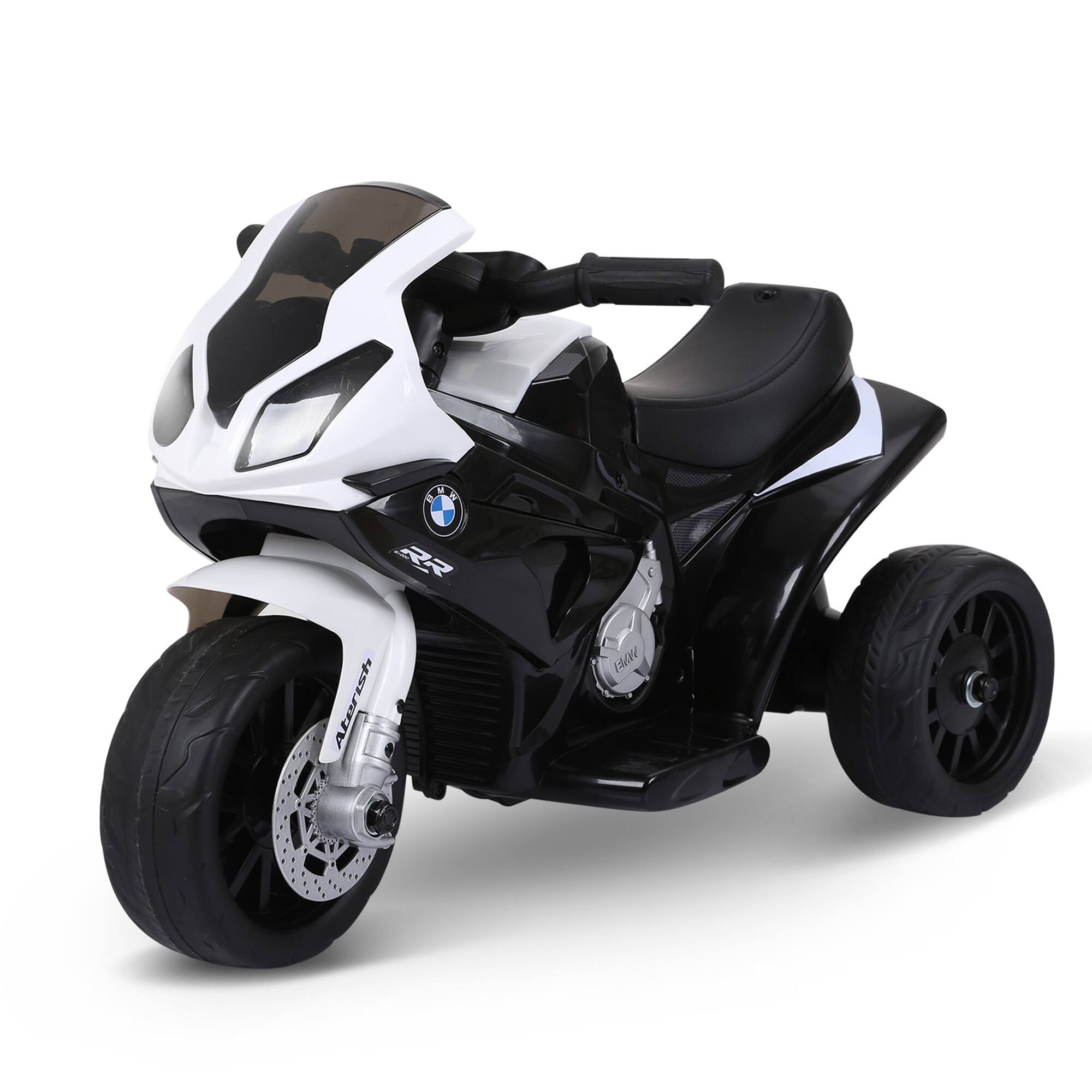 Aosom - 6V Kids Motorcycle Licensed BMW, Toddler Motorcycle with Headlight, Music, 3 Wheeled Electric Motorcycle for Kids