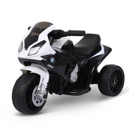 Aosom - 6V Kids Motorcycle Licensed BMW, Toddler Motorcycle with Headlight, Music, 3 Wheeled Electric Motorcycle for Kids