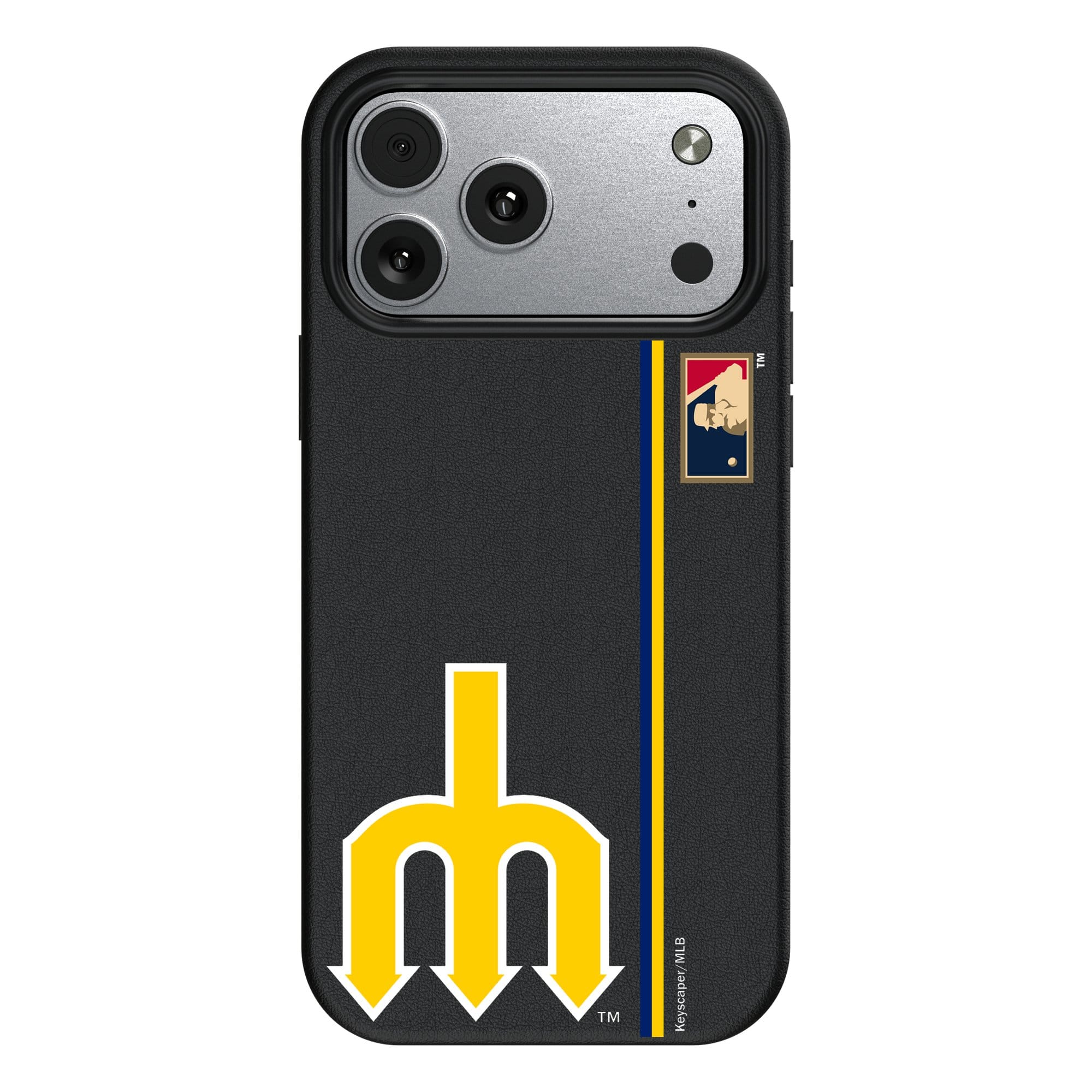 Keyscaper - MLB - Seattle Mariners 1977 Logo iPhone Magnetic Bump Case - 17 Pro - Black price history on PriceWatchPro