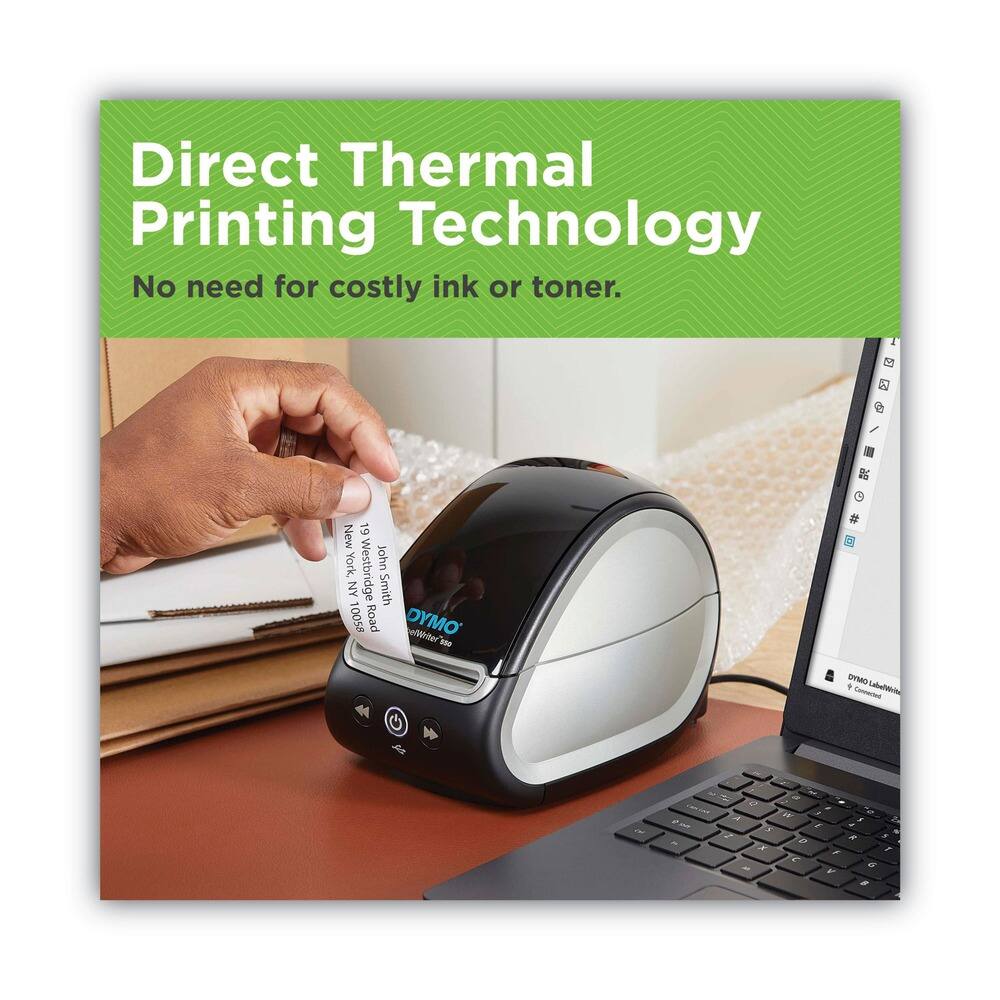 Direct Thermal Printing Technology  
No need for costly ink or toner.  

New York, NY 10058  
Westbridge  
John A Smith  
DYMO LabelWriter 450