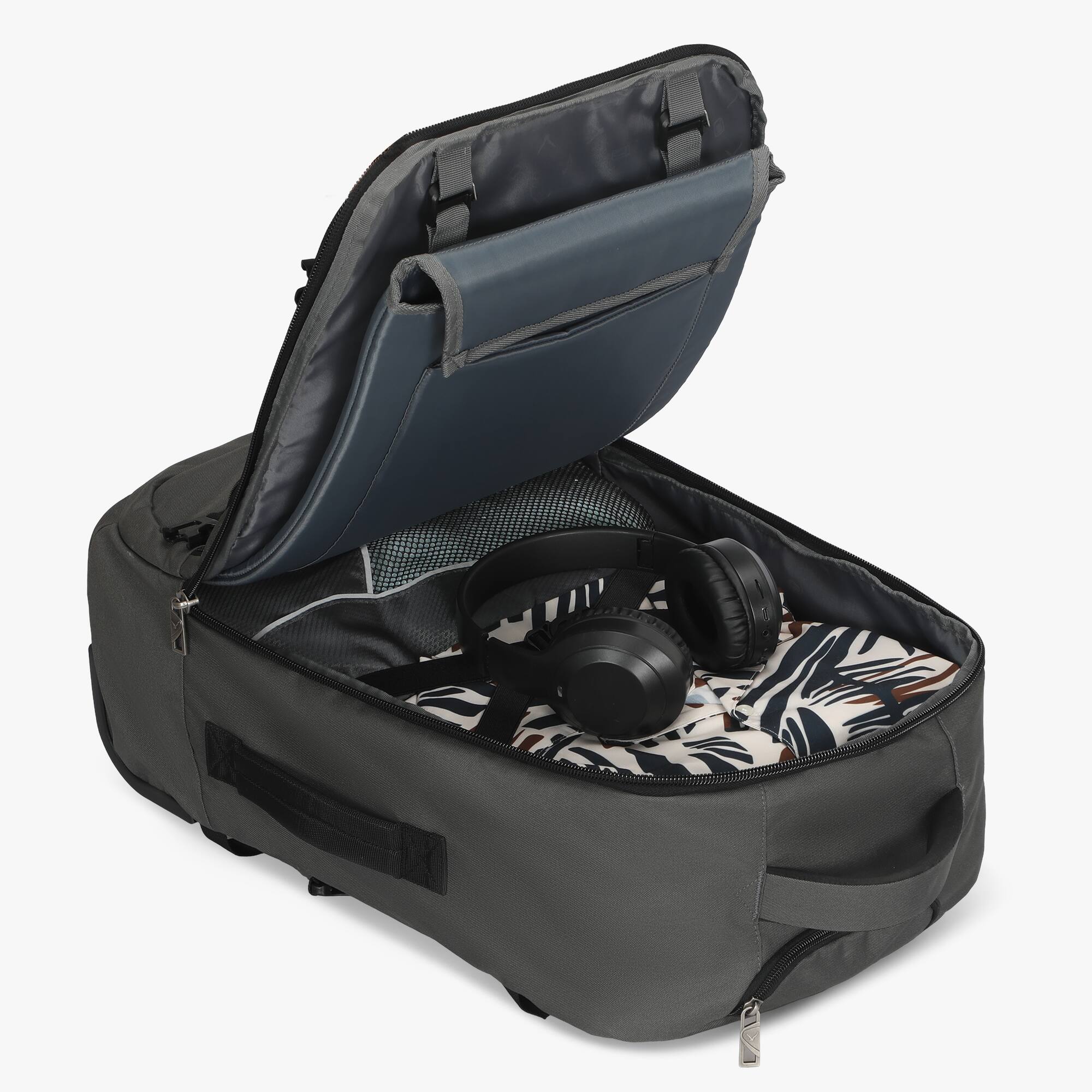 Hynes Eagle Rolling Travel Backpack (42L) Gray - Best Buy