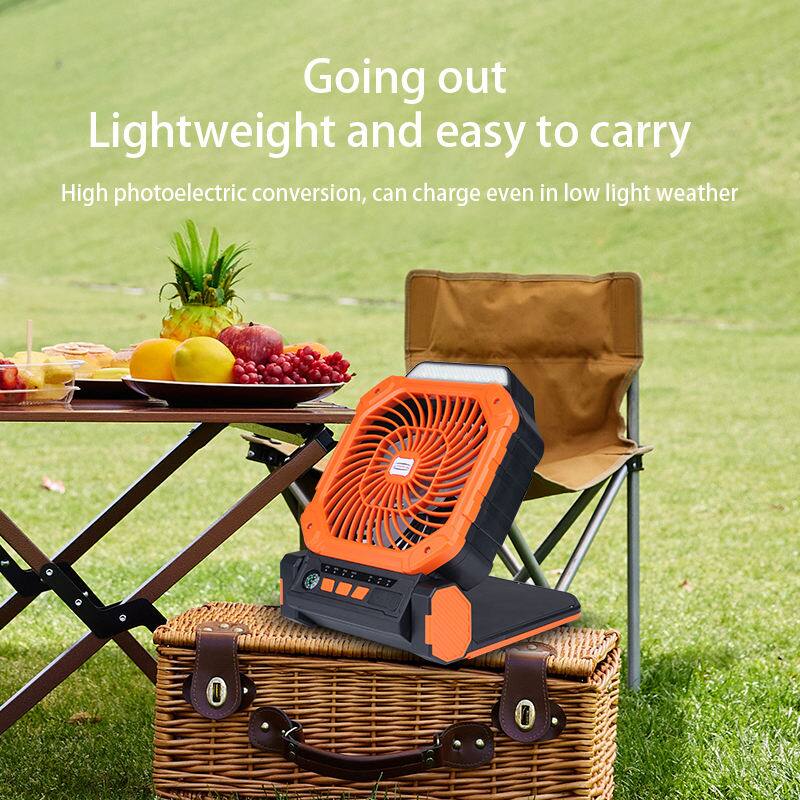 Going out  
Lightweight and easy to carry  
High photoelectric conversion, can charge even in low light weather