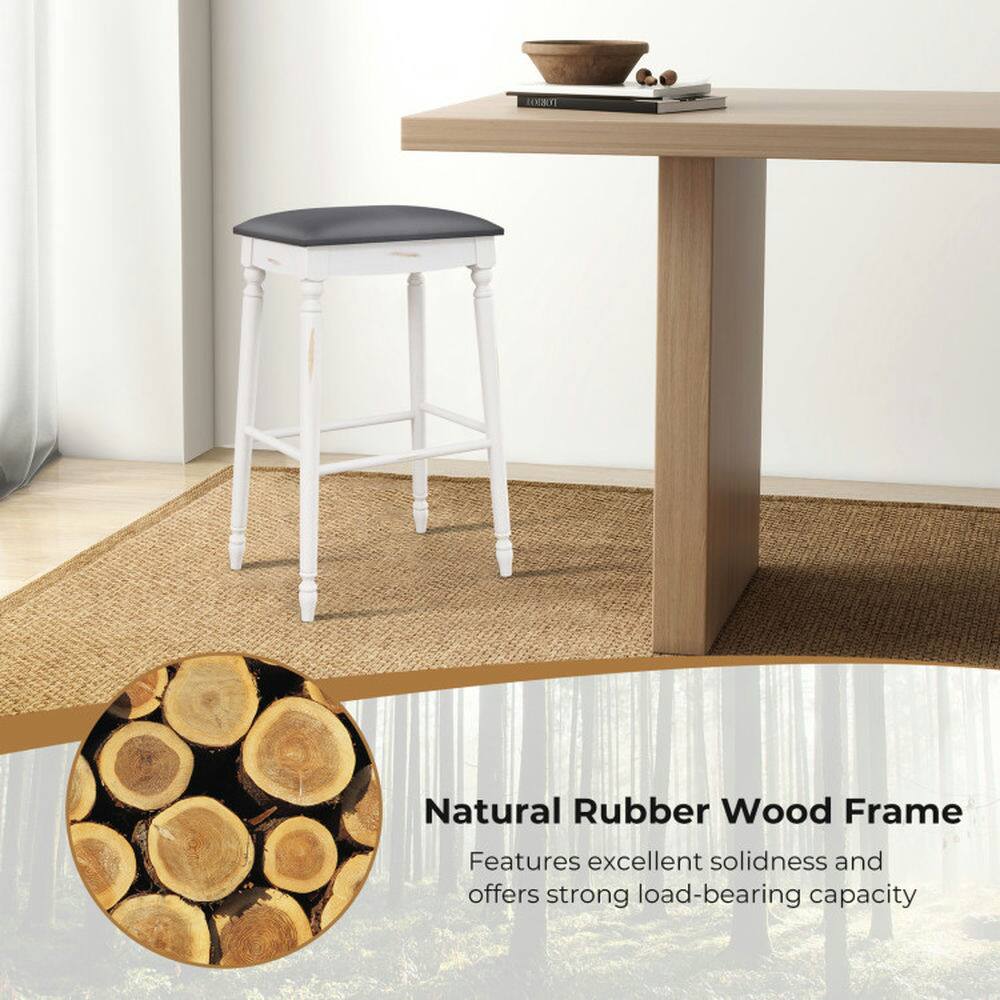 Natural Rubber Wood Frame  
Features excellent solidity and offers strong load-bearing capacity