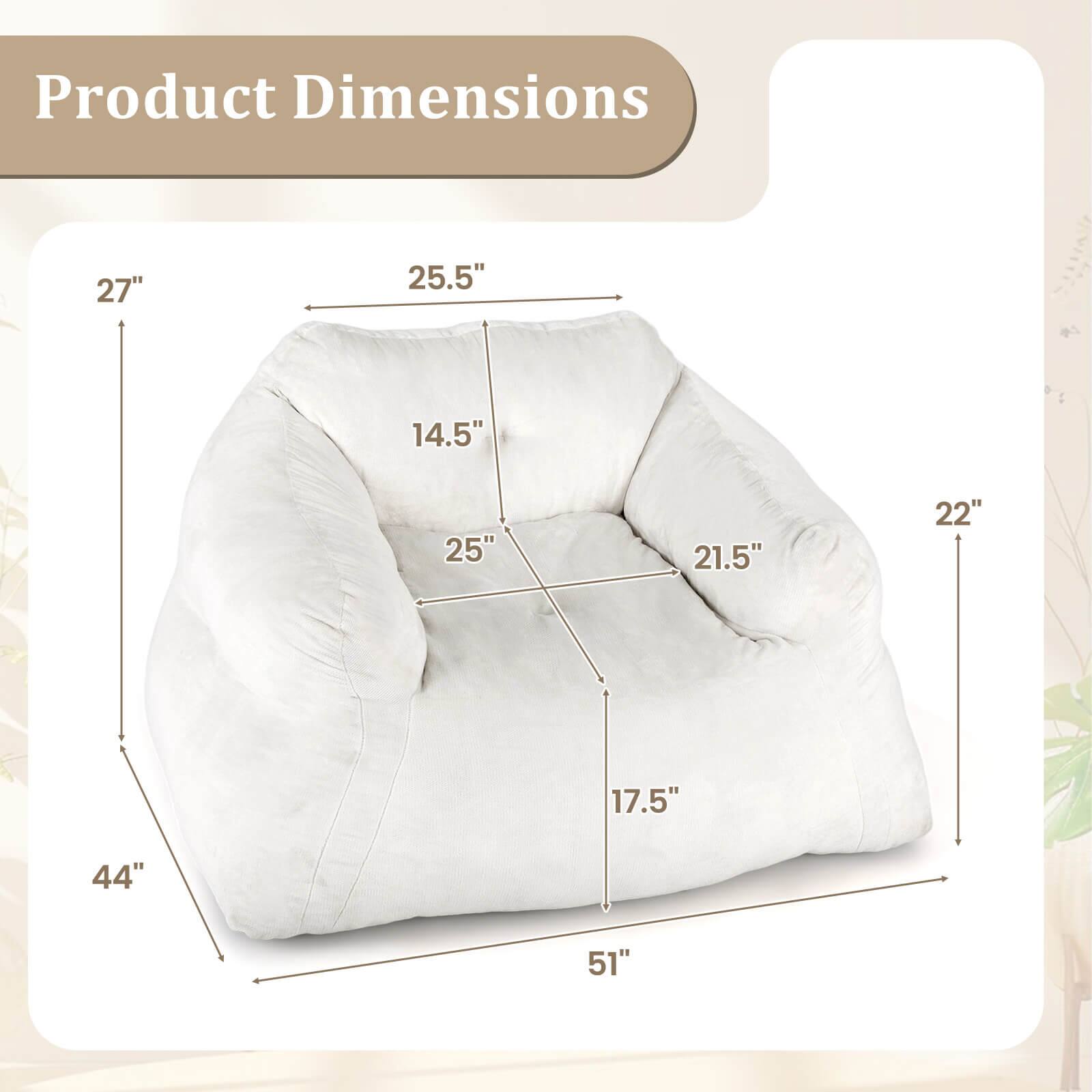 Product Dimensions

- 27"
- 25.5"
- 14.5"
- 25"
- 21.5"
- 17.5"
- 22"
- 44"
- 51"