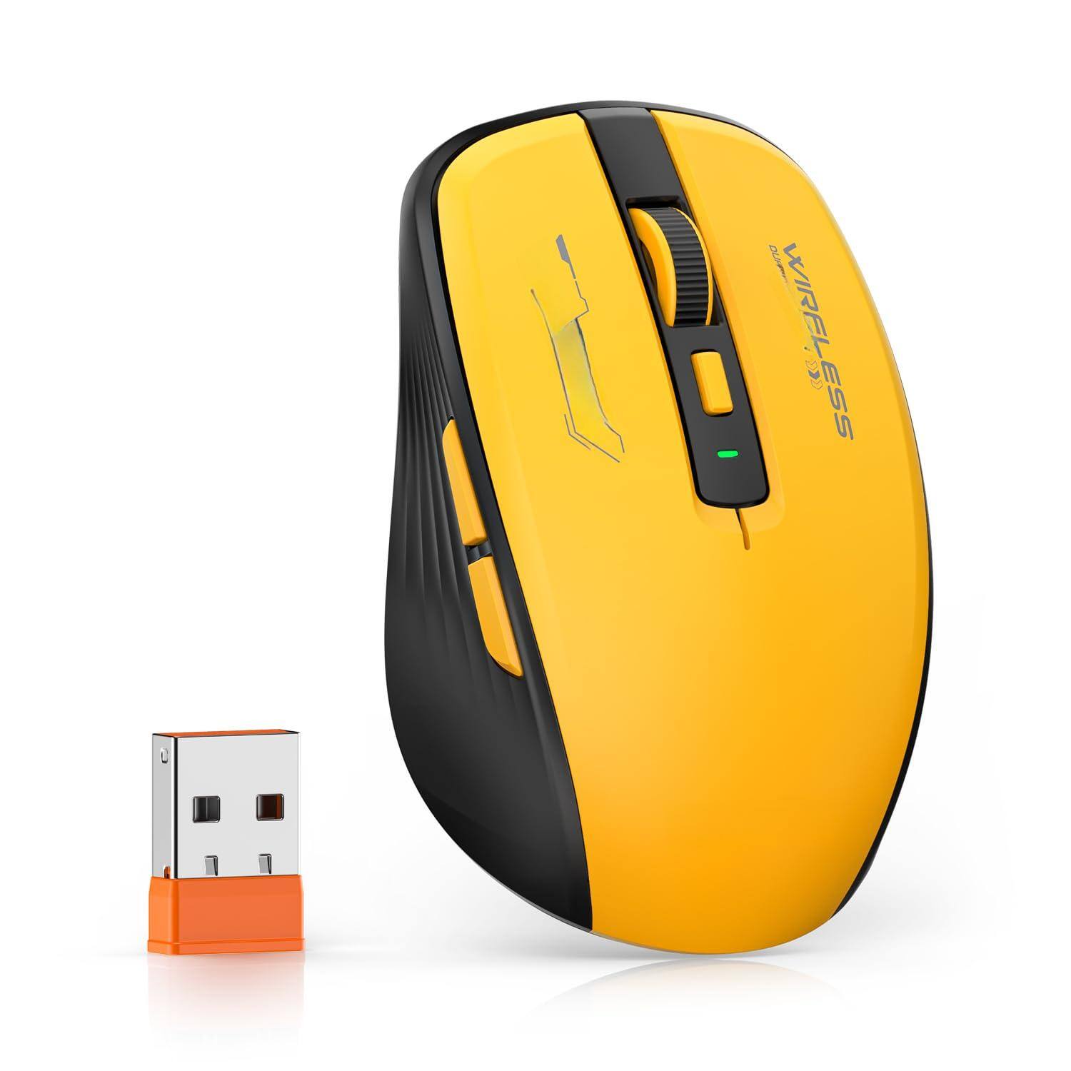 Comfort Essence Wireless Mouse With Forward/backward Side Keys Silent ...