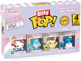 Funko - Bitty POP!: Sanrio - Hello Kitty 4-Pack - Collectibles - Multicolor
