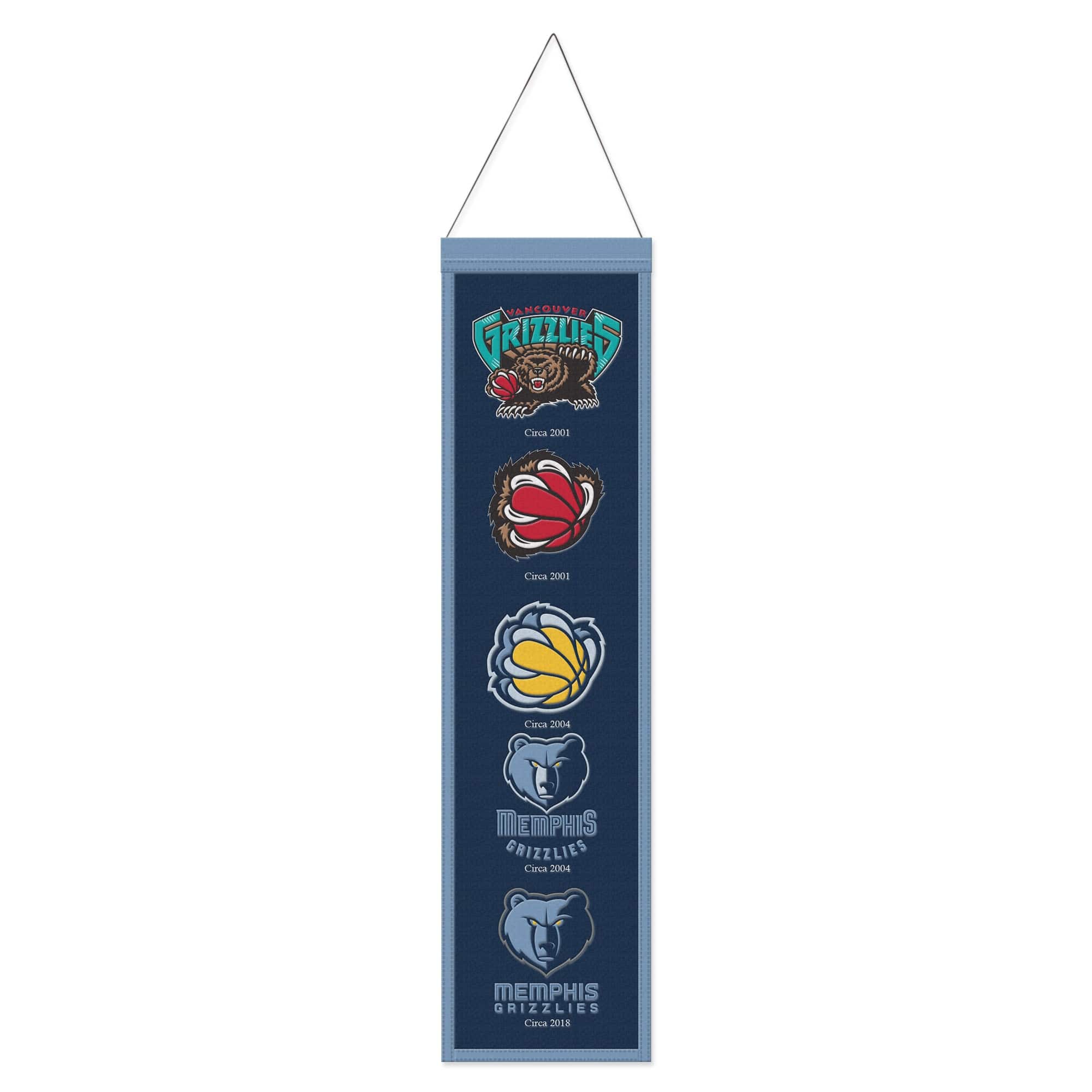 WinCraft - Memphis Grizzlies 8" x 32" Evolution Banner - Multicolor