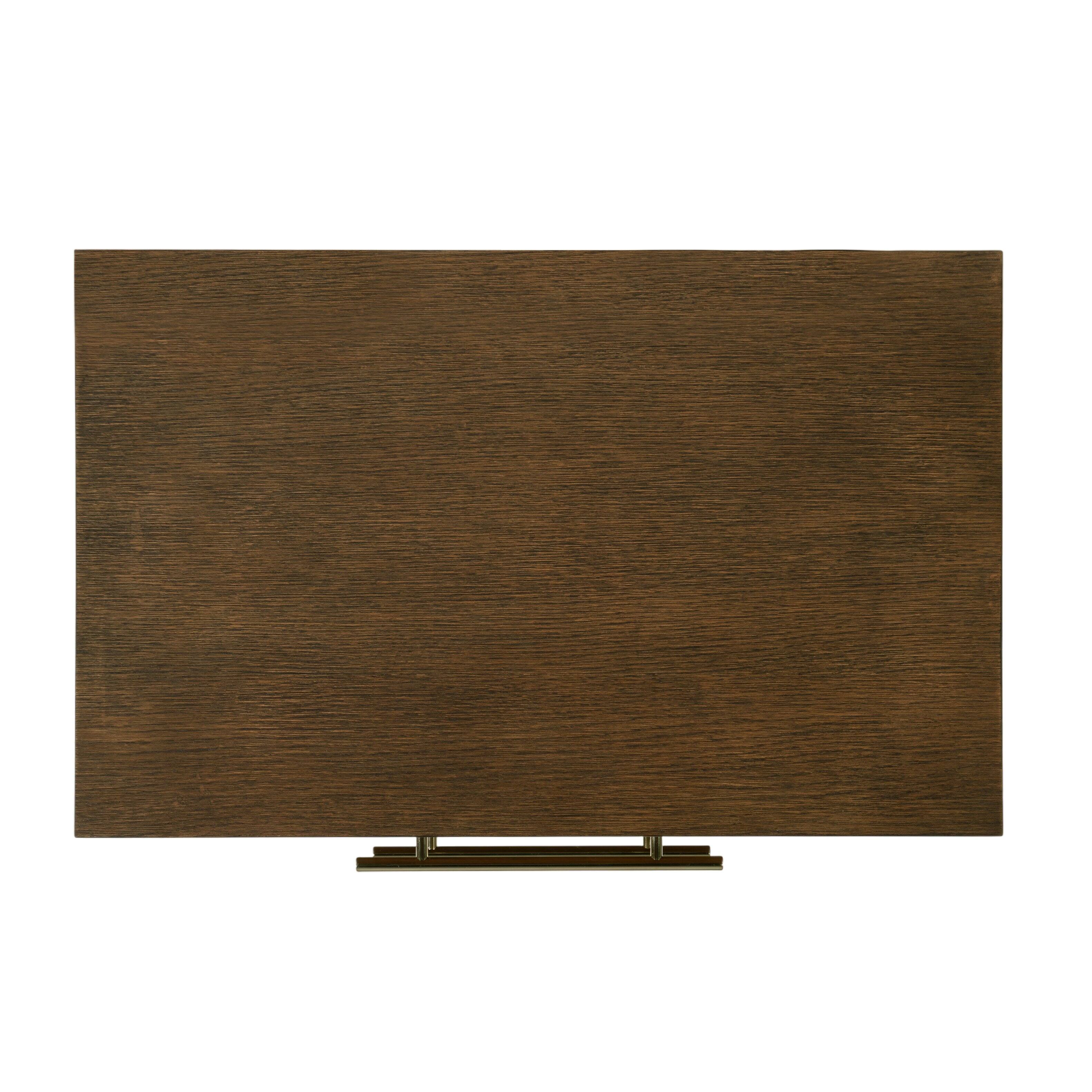Alt View 5. Butler Specialty - Porter 28 in. W Rectangular Wood 2 Drawer Nightstand - Brown.