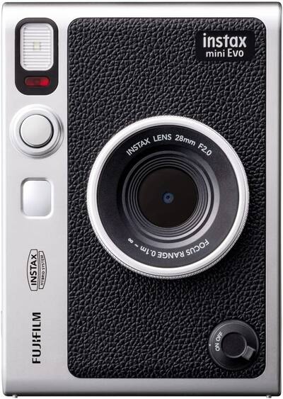Fujifilm Instax Mini EVO Instant Film Camera with 60 Films + 32GB Fujifilm Instax Mini EVO Instant Film Camera with 60 Films + 32GB