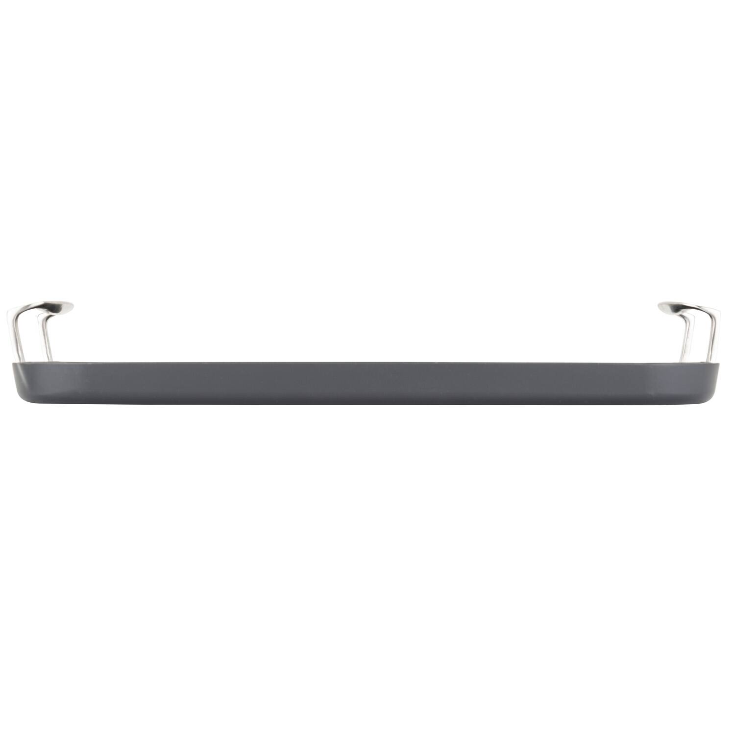 Alt View 13. Viking - Hard Anodized Double Burner Nonstick Griddle - Black.