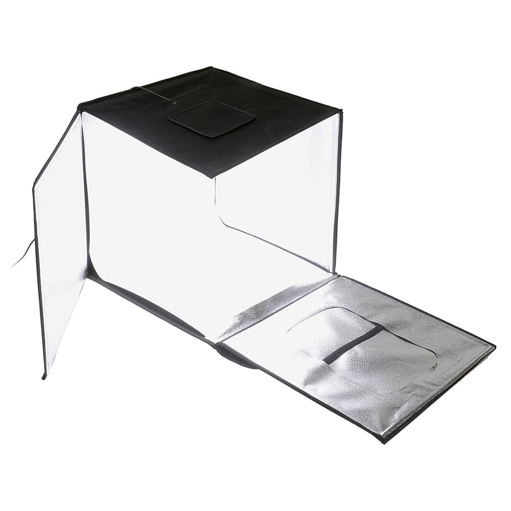 Fotodiox - 20x20" Studio-in-a-Box LED for Table Top Photography - Integrated LED Lights; Carrying Case and Four Backdrops