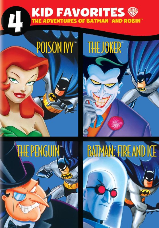 

4 Kid Favorites: The Adventures of Batman and Robin [2 Discs] [DVD]