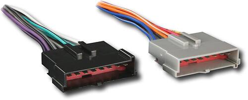 Angle. Metra - Radio Wire Harness Adapter for Most Ford, Lincoln, Mercury and Mazda Vehicles - Black.