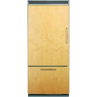 Viking - Professional 5 Series Quiet Cool 20.4 Cu. Ft. Bottom-Freezer Refrigerator - Custom Panel Ready - Front_Zoom