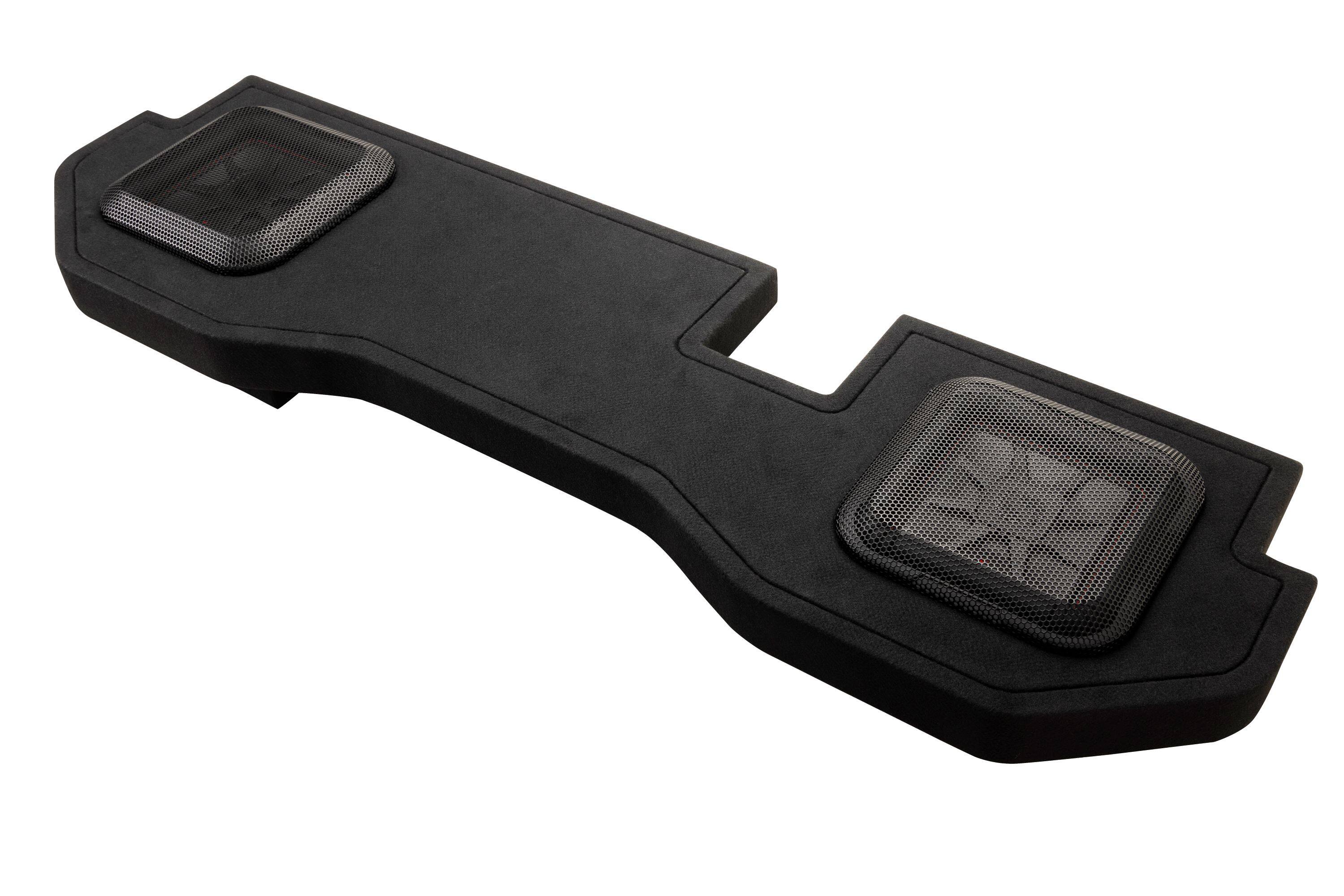 Left Zoom. KICKER - L7T Dual 10" 2-Ohms Enclousure Subwoofer for Select 2002 and up RAM Crew Cab and Quad Cab - Black.