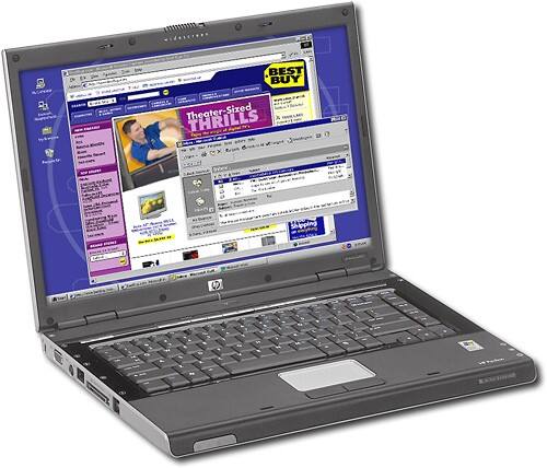 Angle Standard. Hewlett-Packard - Pavilion Notebook with Intel® Centrino® Duo.