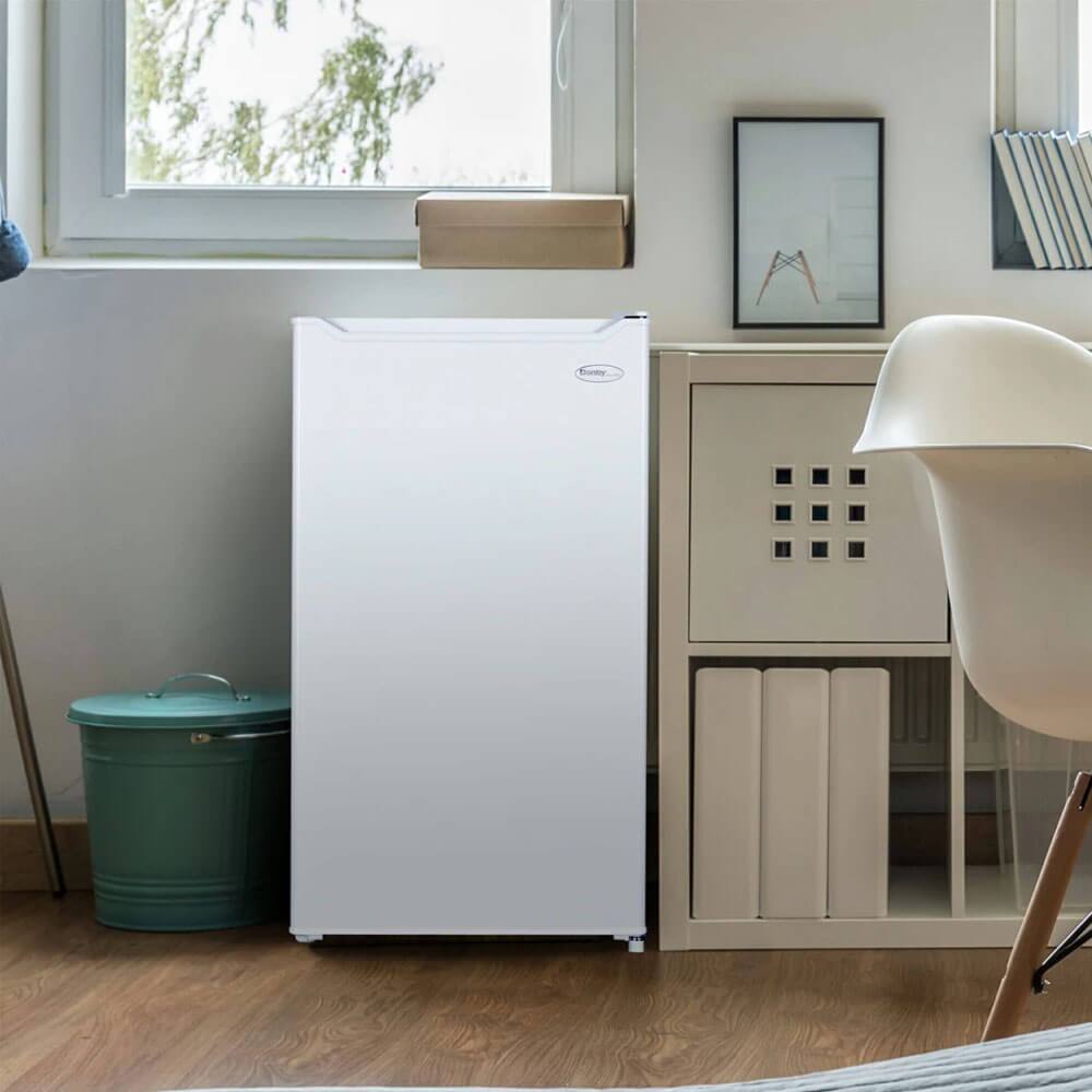 Alt View 1. Danby - Danby DAR032B2WM 3.2 Cu. Ft. White Compact Refrigerator - White.