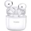 Front. TOZO - TOZO Upgraded Mini Wireless Earbuds, Bluetooth 5.3, Origx Acoustic, 2 Noise Reduction Mics, 22H, IPX4, White - White.