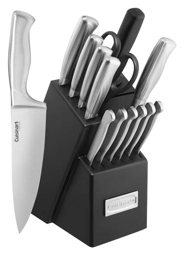 Cuisinart 15 Piece Stainless-Steel Hollow Handle Block Set