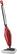 Front. Dirt Devil - Easy Steam Express II Steam Mop - Red.