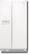 Front Standard. Whirlpool - 25.3 Cu. Ft. Side-by-Side Refrigerator with Thru-the-Door Ice and Water - White-on-White.