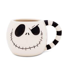Disney - The Nightmare Before Christmas Jack Sculpted Ceramic Mug | 20 Ounces - White