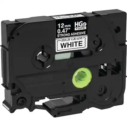 HGee TAPE
12 mm 0.47"
STRONG ADHESIVE
HIGH GRADE
WHITE