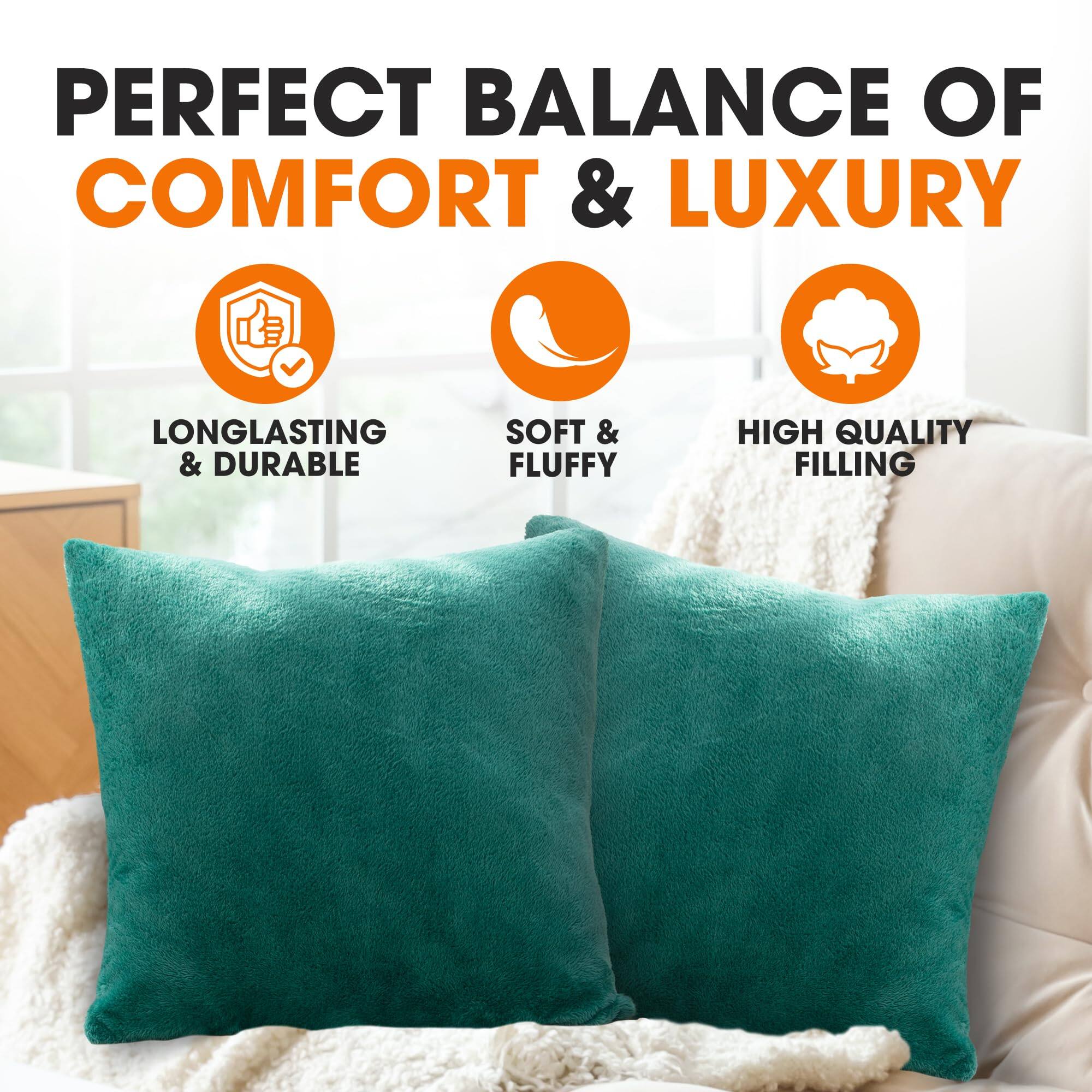 PERFECT BALANCE OF COMFORT & LUXURY

LONGLASTING & DURABLE

SOFT & FLUFFY

HIGH QUALITY FILLING