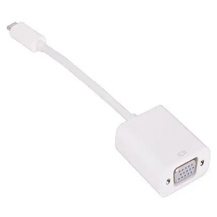 Front. Sanoxy - Sanoxy USB Type C Male to VGA Female Adapter - White.