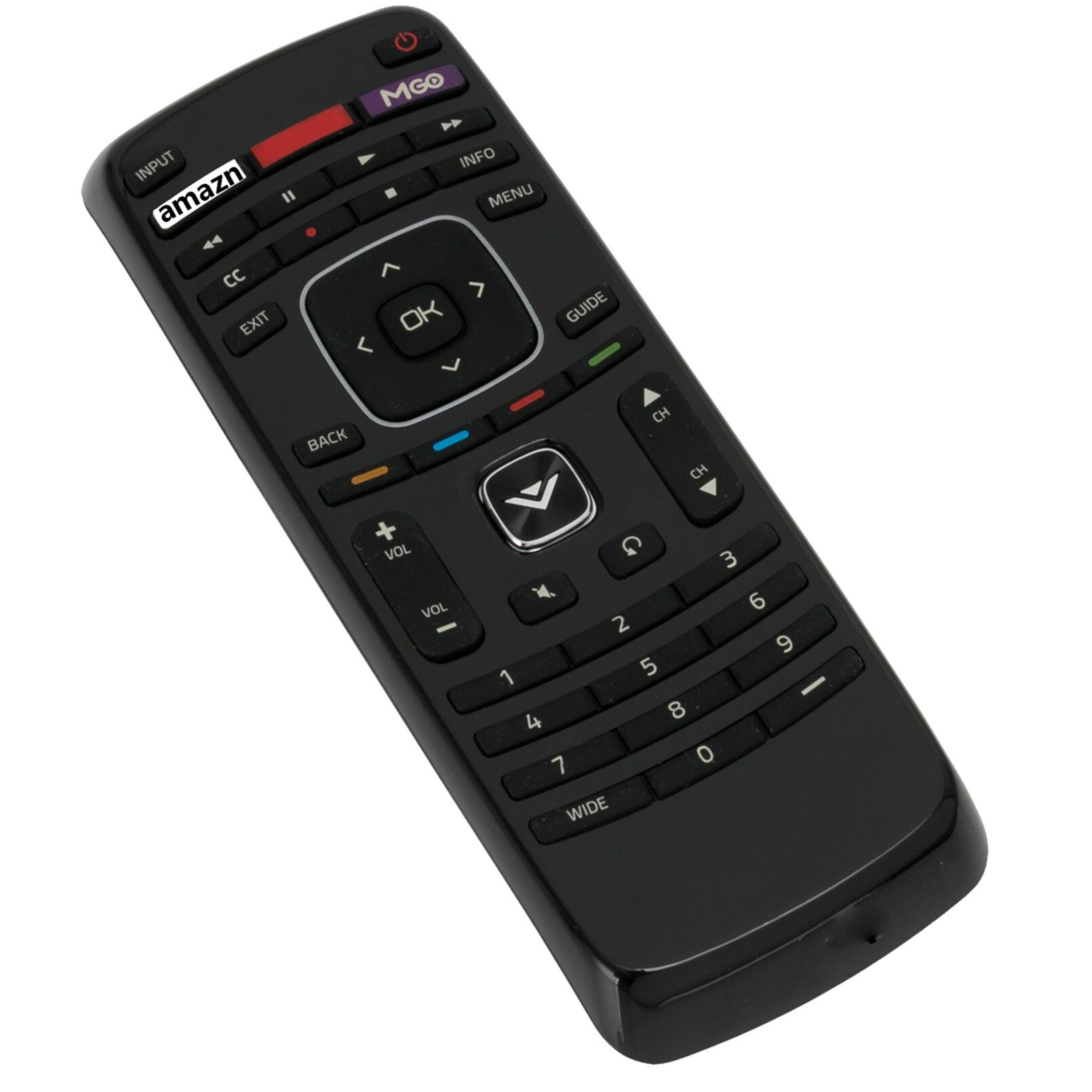 INPUT amazn " cc EXIT MGO INFO MENU ^  OK GUIDE < BACK CH CH + VOL VOL G 3 6 2 9 1 5 - 4 8 7 0 WIDE