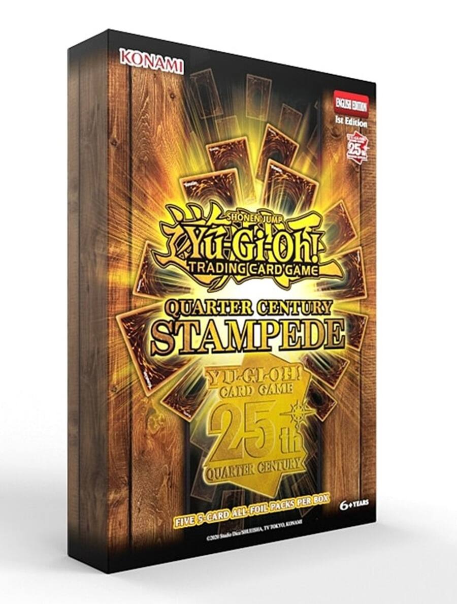 遊戯王 QUARTER CENTURY
LIMITED PACK 6BOX未開封 Konami Yu Gi Oh! Trading Card Game: Quarter Century Stampede