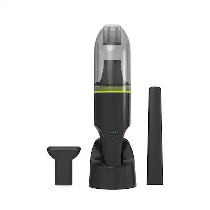 Front. Tzumi - Runa Cordless Handheld Vacuum with USB Charging and Multiple Attachments.